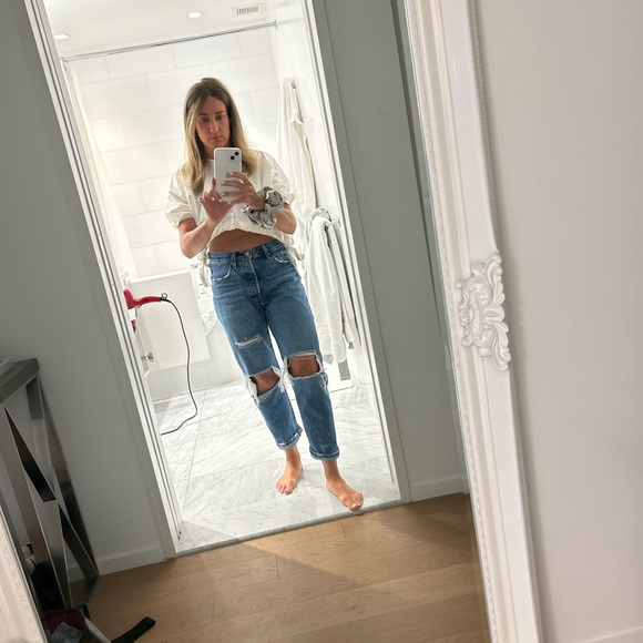 Zara poplin crop top - Picture 2 of 4